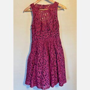 Anthropologie Frock! by Tracy Reese Mariposa Lace Dress Size 8